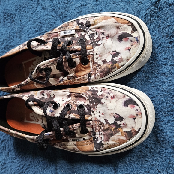 Vans Cat Print Athletic Shoes - Multicolor - Picture 9 of 10